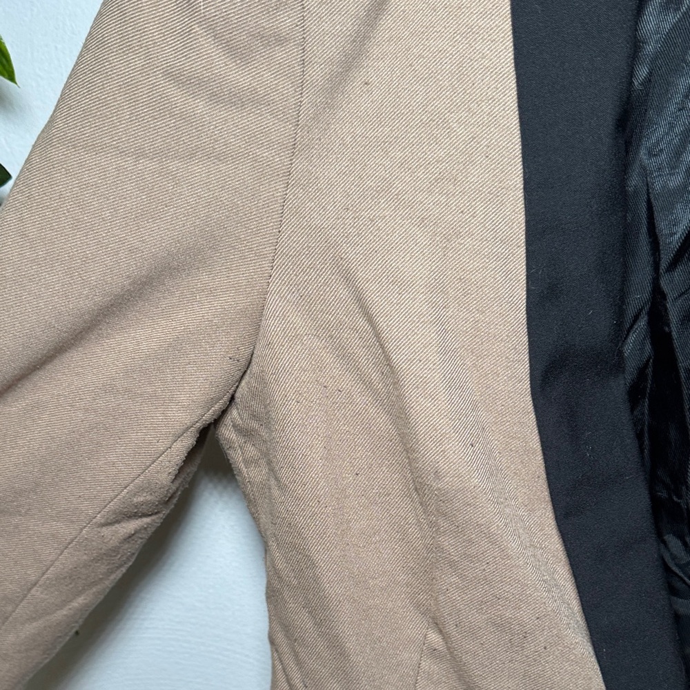 Zara Basic brown blazer size M - image 4